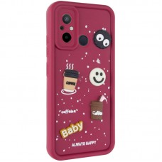 Чохол TPU Toys Case для Xiaomi Redmi 12C / Poco C55  Red / Always Happy - 00000074044_6