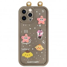 Чохол TPU Toys Case with Ears для Apple iPhone 14 Pro Max (6.7")  Brown - 00000078440_2