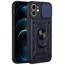 Чохол Ummi Camshield Serge Ring для Apple iPhone 11 (6.1")  Синій - 00000080684_6