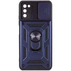 Чохол Ummi Camshield Serge Ring для Samsung Galaxy A03s  Синій - 00000080748_6
