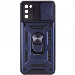 Чохол Ummi Camshield Serge Ring для Samsung Galaxy A03s  Синій - 00000080748_6