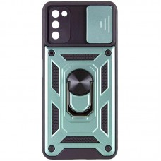 Чохол Ummi Camshield Serge Ring для Samsung Galaxy A03s  Зелений - 00000080748_2