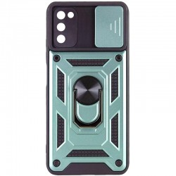Чохол Ummi Camshield Serge Ring для Samsung Galaxy A03s  Зелений - 00000080748_2