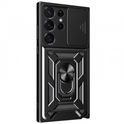 Чохол Ummi Camshield Serge Ring для Samsung Galaxy S22 Ultra  Чорний - 00000080871_7