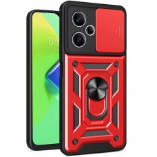 Чохол Ummi Camshield Serge Ring для Xiaomi Poco M6 Pro 5G  Червоний - 00000081403_4