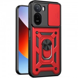 Чохол Ummi Camshield Serge Ring для Xiaomi Redmi A7 Pro 4G / Poco C81 / C81 Pro  Червоний / Red - 00000087098_4