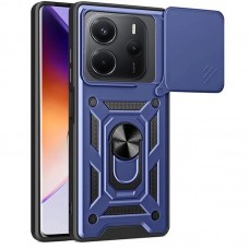 Чохол Ummi Camshield Serge Ring для Xiaomi Redmi Note 14 4G (Europe version)  Синій - 00000080732_6