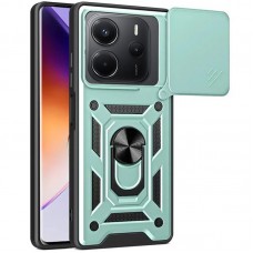 Чохол Ummi Camshield Serge Ring для Xiaomi Redmi Note 14 4G (Europe version)  Зелений - 00000080732_2