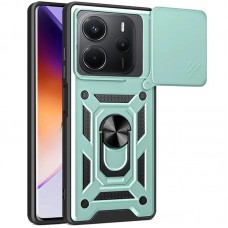 Чохол Ummi Camshield Serge Ring для Xiaomi Redmi Note 14 4G (Int. version)  Зелений - 00000080812_2