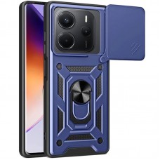 Чохол Ummi Camshield Serge Ring для Xiaomi Redmi Note 14 4G (Int. version)  Синій - 00000080812_6