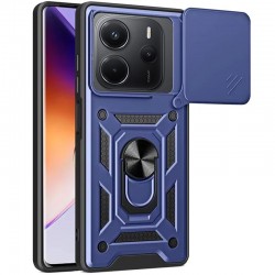 Чохол Ummi Camshield Serge Ring для Xiaomi Redmi Note 14 4G (Int. version)  Синій - 00000080812_6