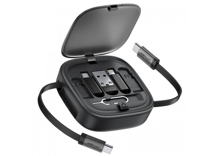 Дата кабель Acefast J3 box 5-in-1 60W (0.95m)