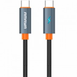 Дата кабель Amaya CC58 Type-C to Type-C 60W (1m)  Gray - 00000084614_1