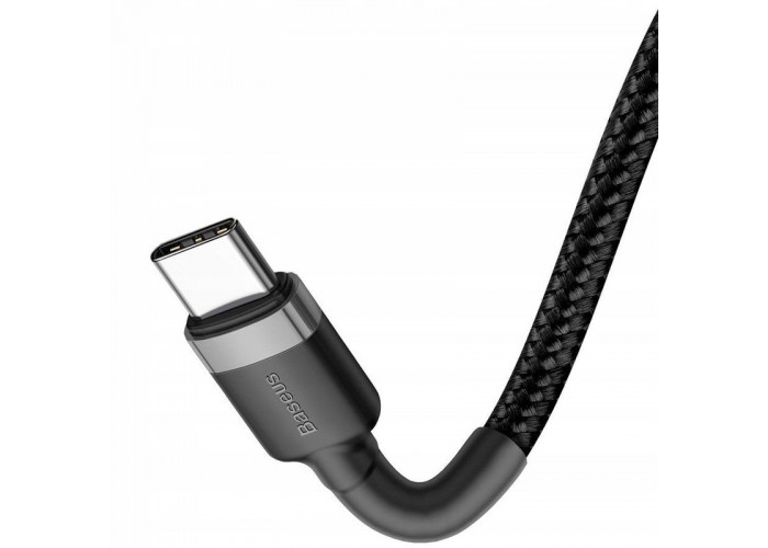 Дата кабель Baseus Cafule Type-C to Type-C Cable PD 2.0 60W (2m) (CATKLF-H)