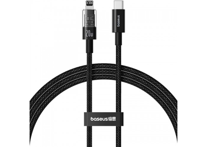 Дата кабель Baseus Gem Fast Charging Type-C to Lightning 20W (2m) (P10373001211-01)