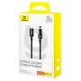 Дата кабель Baseus Gem Fast Charging Type-C to Lightning 20W (2m) (P10373001211-01)