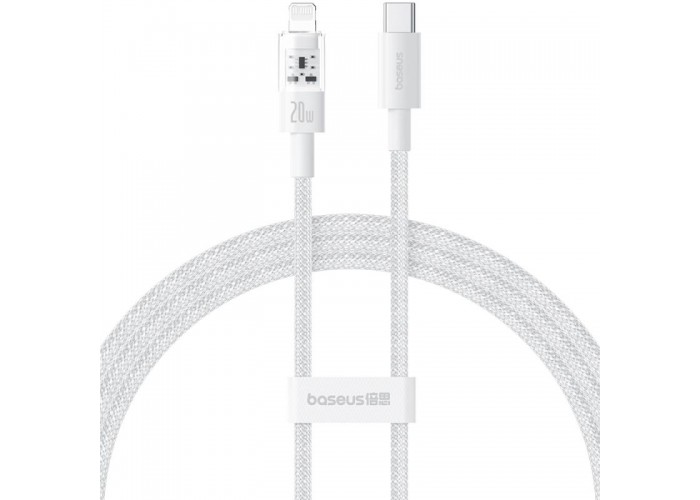 Дата кабель Baseus Gem Fast Charging Type-C to Lightning 20W (2m) (P10373001211-01)