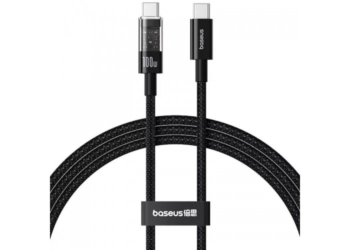 Дата кабель Baseus Gem Fast Charging Type-C to Type-C 100W (2m) (P10373000111-01)