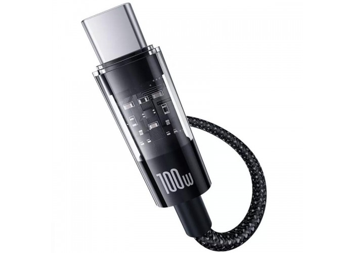 Дата кабель Baseus Gem Fast Charging Type-C to Type-C 100W (2m) (P10373000111-01)