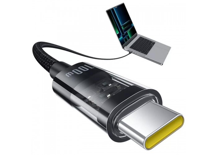 Дата кабель Baseus Gem Fast Charging Type-C to Type-C 100W (2m) (P10373000111-01)