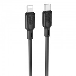 Дата кабель Borofone BX113 Lenny Type-C to Lightning 27W (1m)  Black - 00000085118_1