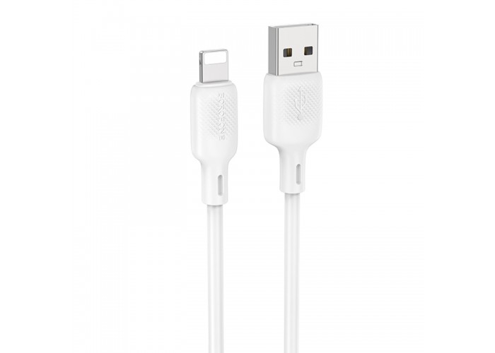Дата кабель Borofone BX113 Lenny USB to Lightning 2.4A (1m)