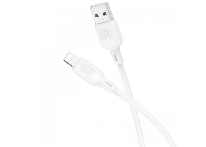 Дата кабель Borofone BX113 Lenny USB to Lightning 2.4A (1m)