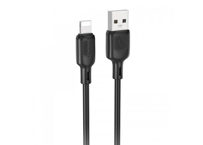 Дата кабель Borofone BX113 Lenny USB to Lightning 2.4A (1m)