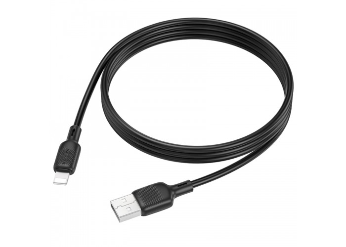 Дата кабель Borofone BX113 Lenny USB to Lightning 2.4A (1m)