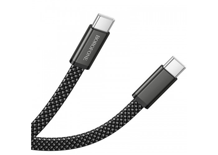 Дата кабель Borofone BX124 Peace Type-C to Type-C 60W (1m)