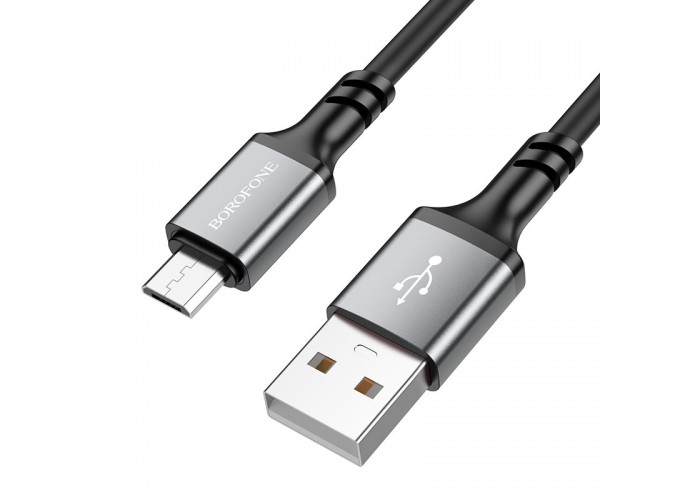 Дата кабель Borofone BX83 Famous USB to MicroUSB 2.4A (1m)