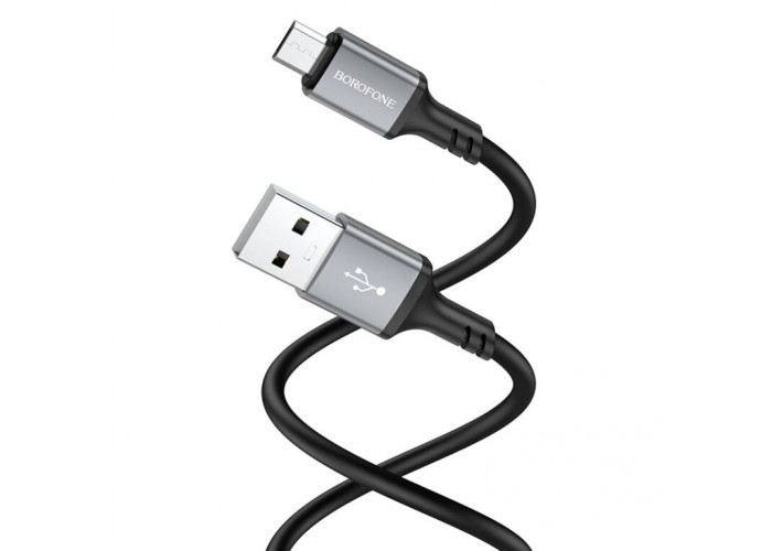 Дата кабель Borofone BX83 Famous USB to MicroUSB 2.4A (1m)