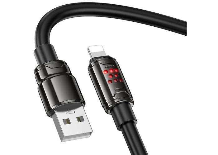 Дата кабель Hoco U143 Joy USB to Lightning 2.4A (1.2m)