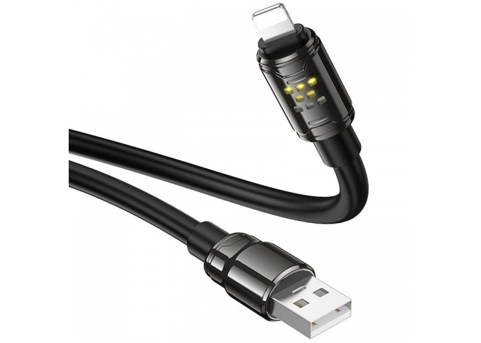 Дата кабель Hoco U143 Joy USB to Lightning 2.4A (1.2m)