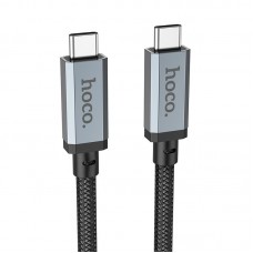 Дата кабель Hoco US05 Type-C to Type-C 100W USB4 40Gbps (1m)  Black - 00000065417_1