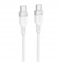 Дата кабель Hoco X109 Energy silicone Type-C to Type-C 60W (1m)