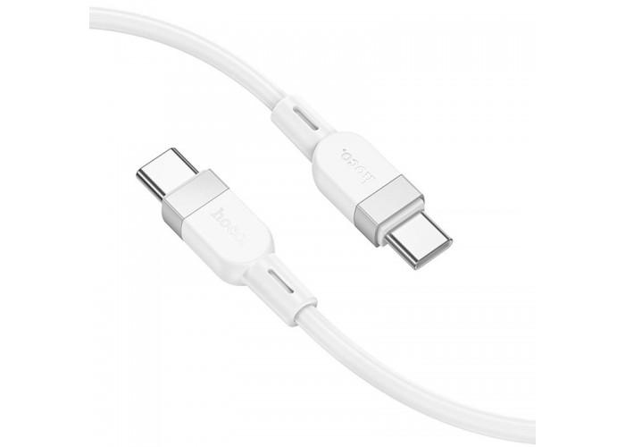 Дата кабель Hoco X109 Energy silicone Type-C to Type-C 60W (1m)