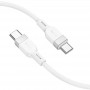 Дата кабель Hoco X109 Energy silicone Type-C to Type-C 60W (1m)