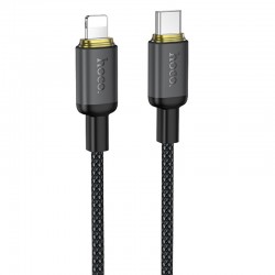 Дата кабель Hoco X128 Benefit Type-C to Lightning 30W (1m)  Black - 00000086525_1