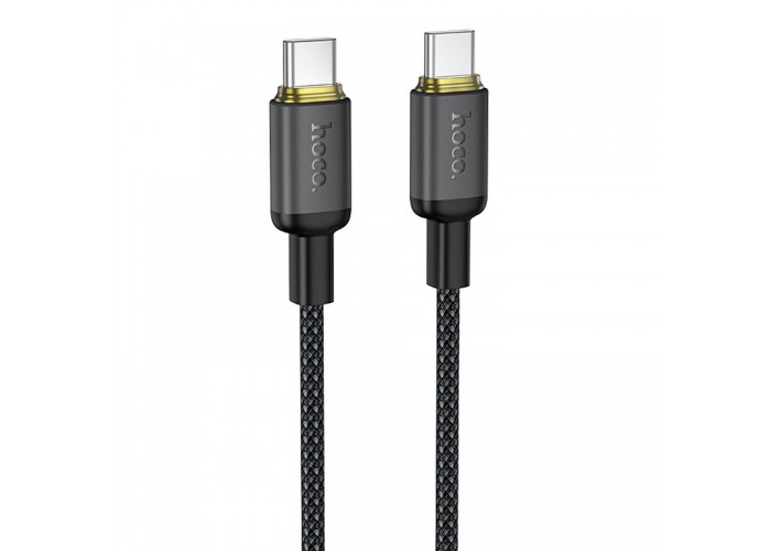Дата кабель Hoco X128 Benefit Type-C to Type-C 60W (1m)