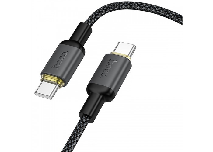 Дата кабель Hoco X128 Benefit Type-C to Type-C 60W (1m)