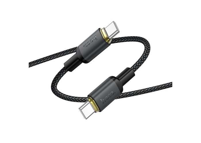 Дата кабель Hoco X128 Benefit Type-C to Type-C 60W (1m)