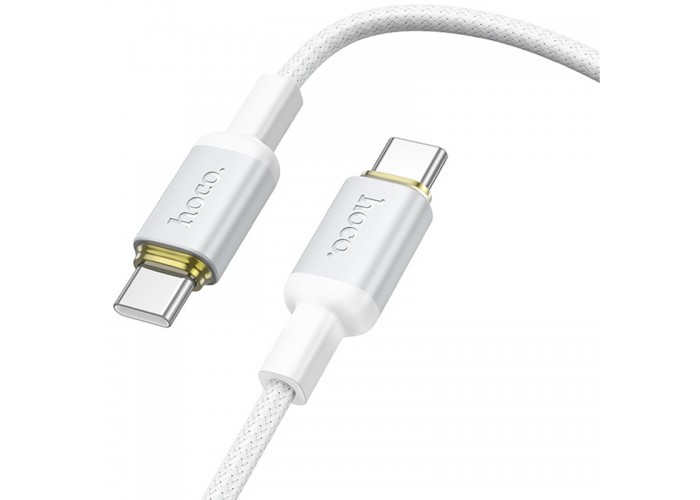 Дата кабель Hoco X128 Benefit Type-C to Type-C 60W (1m)