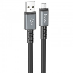 Дата кабель Hoco X85 Strength USB to MicroUSB (1m)  Black - 00000076280_2