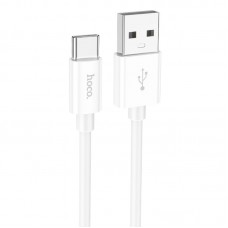 Дата кабель Hoco X87 Magic silicone USB to Type-C (1m)  White - 00000077110_1