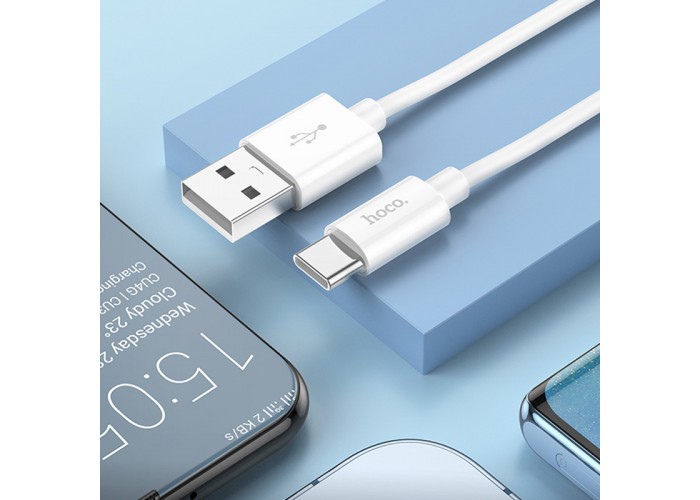 Дата кабель Hoco X87 Magic silicone USB to Type-C (1m)