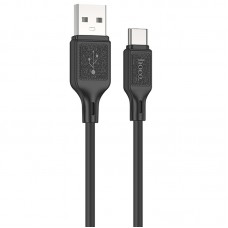 Дата кабель Hoco X90 Cool silicone USB to Type-C (1m)  Black - 00000071075_2