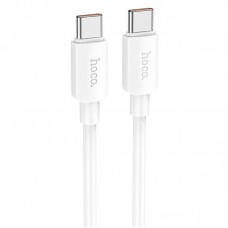 Дата кабель Hoco X96 Hyper Type-C to Type-C 100W (1m)  White - 00000071459_2