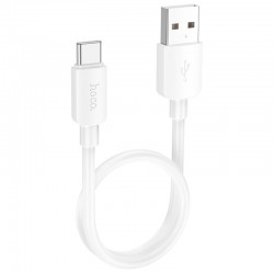 Дата кабель Hoco X96 Hyper USB to Type-C 27W (0.25m)  White - 00000071279_2