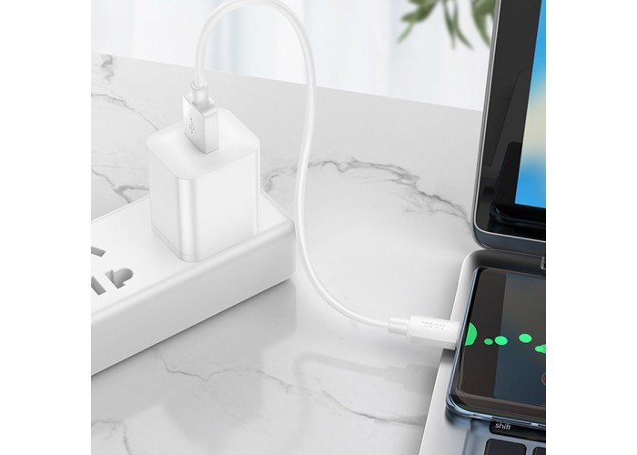 Дата кабель Hoco X96 Hyper USB to Type-C 27W (0.25m)